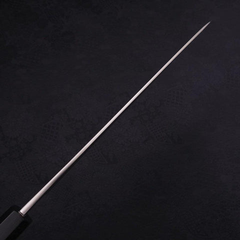 Gyuto SKD11 Nashiji Manche en Buffle et Ébène 240mm-[Musashi]-[Couteaux de cuisine japonais]