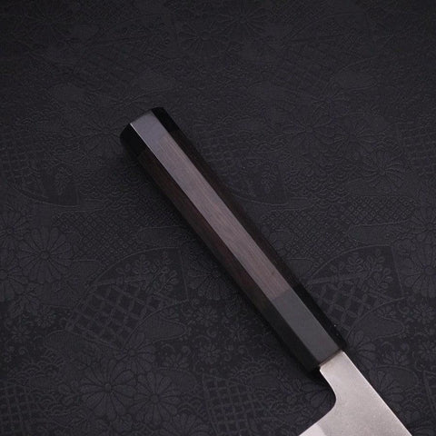 Gyuto SKD11 Nashiji Manche en Buffle et Ébène 240mm-[Musashi]-[Couteaux de cuisine japonais]