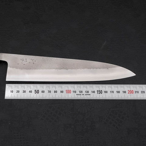 Gyuto SKD11 Nashiji Manche en Ébène 210mm-[Musashi]-[Couteaux de cuisine japonais]