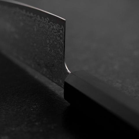 Gyuto SLD Black Damas Manche en Ébène 210mm-[Musashi]-[Couteaux de cuisine japonais]