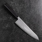 Gyuto SLD Black Damas Manche en Ébène 210mm-[Musashi]-[Couteaux de cuisine japonais]