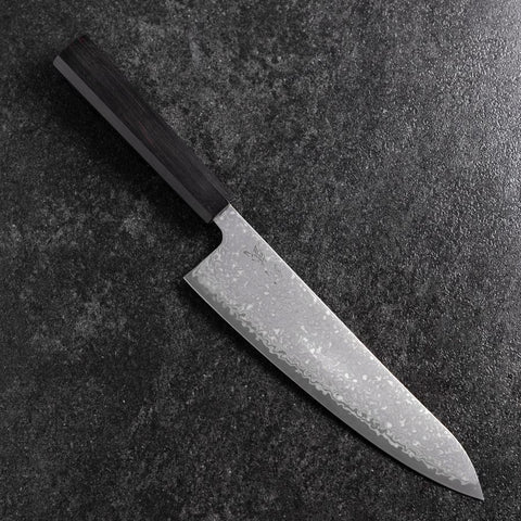 Gyuto SLD Black Damas Manche en Ébène 210mm-[Musashi]-[Couteaux de cuisine japonais]