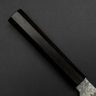 Gyuto SLD Damas Noir Manche en Ébène 150mm-[Musashi]-[Couteaux de cuisine japonais]