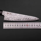 Gyuto SLD Damas Noir Manche en Ébène 150mm-[Musashi]-[Couteaux de cuisine japonais]