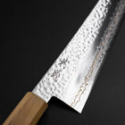 Gyuto SLD Damas coloré Tsuchime au Nickel Manche en Olivier 210mm Édition limitée-[Musashi]-[Couteaux de cuisine japonais]