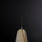 Gyuto SLD Damas coloré Tsuchime au Nickel Manche en Olivier 210mm Édition limitée-[Musashi]-[Couteaux de cuisine japonais]