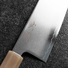 Gyuto SLD Miroir Manche en Buffle et Érable Rose clair 210mm-[Musashi]-[Couteaux de cuisine japonais]