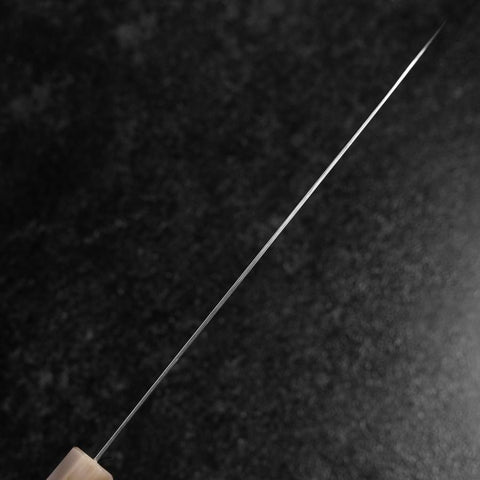 Gyuto SLD Miroir Manche en Buffle et Érable Rose clair 210mm-[Musashi]-[Couteaux de cuisine japonais]