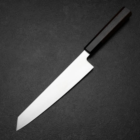 Gyuto SLD Miroir Manche en Buffle et Noyer 205mm-[Musashi]-[Couteaux de cuisine japonais]