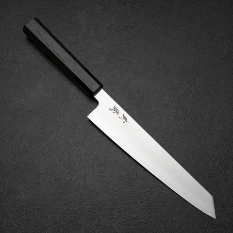 Gyuto SLD Miroir Manche en Buffle et Noyer 205mm-[Musashi]-[Couteaux de cuisine japonais]