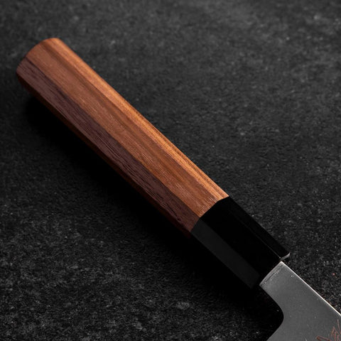 Gyuto SLD Miroir Manche en Buffle et Noyer 210mm-[Musashi]-[Couteaux de cuisine japonais]