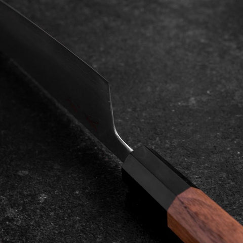 Gyuto SLD Mirror Buffalo Walnut Handle 210mm (8.3”)-[Musashi]-[Japanese-Kitchen-Knives]