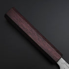 Gyuto SLD Nashiji Washi Manche Urushi Pourpre 210mm-[Musashi]-[Couteaux de cuisine japonais]