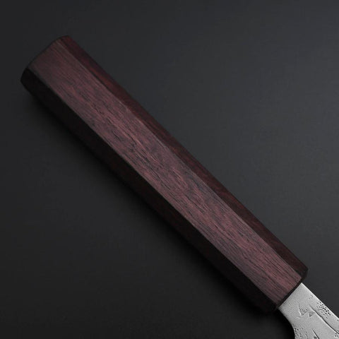 Gyuto SLD Nashiji Washi Manche Urushi Pourpre 210mm-[Musashi]-[Couteaux de cuisine japonais]