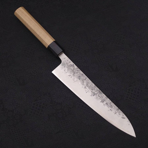 Gyuto SLD Nashiji Washi Manche en Buffle et Magnolia 210mm-[Musashi]-[Couteaux de cuisine japonais]