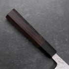 Gyuto SLD Nickel en Vagues Damas Manche Buffle et Ébène 180mm-[Musashi]-[Couteaux de cuisine japonais]