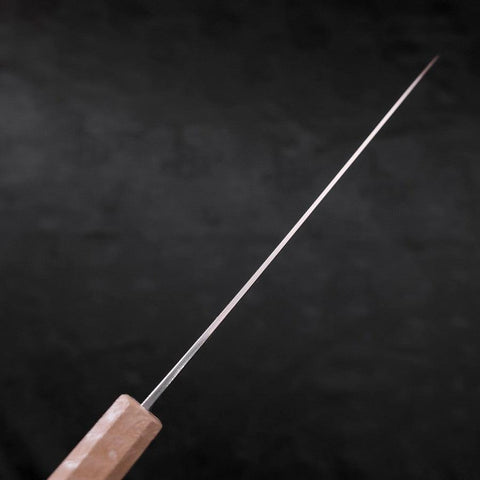 Gyuto SLD Nickel en Vagues Damas Manche Urushi Blanc 210mm-[Musashi]-[Couteaux de cuisine japonais]