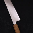 Gyuto SLD Nickel en Vagues Damas Manche Yaki Urushi 210mm-[Musashi]-[Couteaux de cuisine japonais]