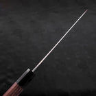 Gyuto SLD Nickel en Vagues Damas Manche en Buffle et Bois de Wengé 210mm-[Musashi]-[Couteaux de cuisine japonais]
