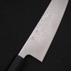 Gyuto SLD Nickel en Vagues Damas Manche en Buffle et Ébène 210mm-[Musashi]-[Couteaux de cuisine japonais]