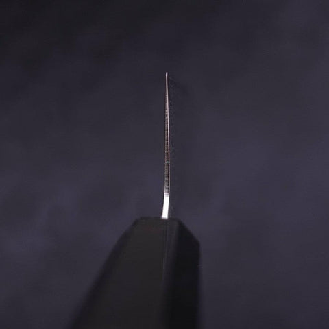Gyuto SLD Nickel en Vagues Damas Manche en Buffle et Ébène 240mm-[Musashi]-[Couteaux de cuisine japonais]