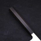 Gyuto SLD Nickel en Vagues Damas Manche en Buffle et Ébène 240mm-[Musashi]-[Couteaux de cuisine japonais]