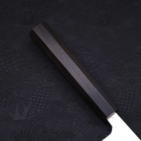 Gyuto SLD Nickel en Vagues Damas Manche en Buffle et Ébène 240mm-[Musashi]-[Couteaux de cuisine japonais]
