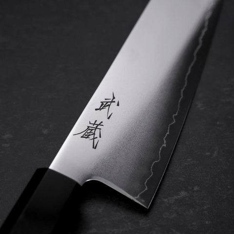 Gyuto SLD Poli Manche en Noyer 240mm-[Musashi]-[Couteaux de cuisine japonais]