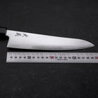 Gyuto SLD Poli Manche en Noyer 240mm-[Musashi]-[Couteaux de cuisine japonais]