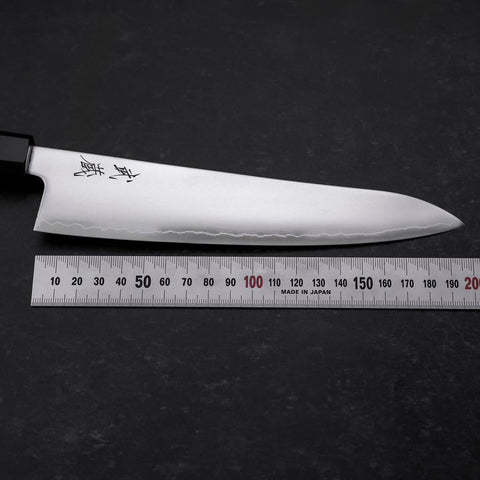 Gyuto SLD Poli Manche en Noyer 240mm-[Musashi]-[Couteaux de cuisine japonais]
