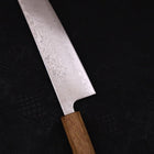 Gyuto SLD Nickel en Vagues Damas Manche Yaki Urushi 210mm-[Musashi]-[Couteaux de cuisine japonais]