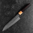 Gyuto SPG-Strix Damas Manche en Bois de Rose 180mm-[Musashi]-[Couteaux de cuisine japonais]