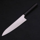 Gyuto Silver Steel #3 Damas Manche en Buffle et Ébène 210mm-[Musashi]-[Couteaux de cuisine japonais]