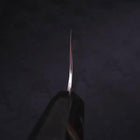 Gyuto Silver Steel #3 Damas Manche en Buffle et Ébène 210mm-[Musashi]-[Couteaux de cuisine japonais]