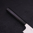Gyuto Silver Steel #3 Damas Manche en Buffle et Ébène 210mm-[Musashi]-[Couteaux de cuisine japonais]