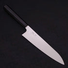 Gyuto Silver Steel #3 Damas Manche en Buffle et Ébène 210mm-[Musashi]-[Couteaux de cuisine japonais]