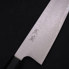 Gyuto Silver Steel #3 Damas Manche en Buffle et Ébène 240mm-[Musashi]-[Couteaux de cuisine japonais]
