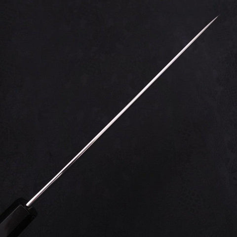 Gyuto Silver Steel #3 Damas Manche en Buffle et Ébène 240mm-[Musashi]-[Couteaux de cuisine japonais]