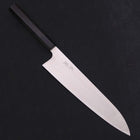 Gyuto Silver Steel #3 Damas Manche en Buffle et Ébène 240mm-[Musashi]-[Couteaux de cuisine japonais]