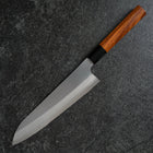 Gyuto Silver Steel #3 Kasumi Buffalo Bubinga Handle 210mm (8.3”)-[Musashi]-[Japanese-Kitchen-Knives]