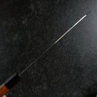 Gyuto Silver Steel #3 Kasumi Buffalo Bubinga Handle 210mm (8.3”)-[Musashi]-[Japanese-Kitchen-Knives]