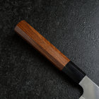 Gyuto Silver Steel #3 Kasumi Buffalo Bubinga Handle 210mm (8.3”)-[Musashi]-[Japanese-Kitchen-Knives]