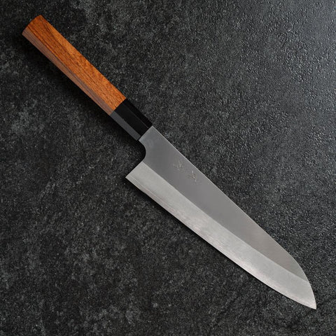 Gyuto Silver Steel #3 Kasumi Manche en Buffle et Bubinga 210mm-[Musashi]-[Couteaux de cuisine japonais]