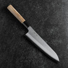 Gyuto Silver Steel #3 Kasumi Manche en Buffle et Noyer 210mm-[Musashi]-[Couteaux de cuisine japonais]