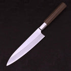 Gyuto Silver Steel #3 Manche en Noyer 180mm-[Musashi]-[Couteaux de cuisine japonais]