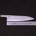 Gyuto Silver Steel #3 Manche en Noyer 180mm-[Musashi]-[Couteaux de cuisine japonais]