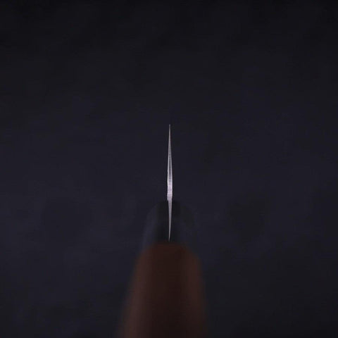 Gyuto Silver Steel #3 Manche en Noyer 210mm-[Musashi]-[Couteaux de cuisine japonais]