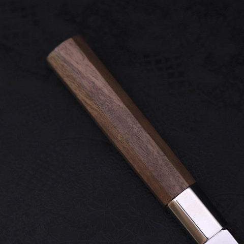 Gyuto Silver Steel #3 Manche en Noyer 210mm-[Musashi]-[Couteaux de cuisine japonais]
