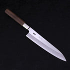 Gyuto Silver Steel #3 Manche en Noyer 210mm-[Musashi]-[Couteaux de cuisine japonais]