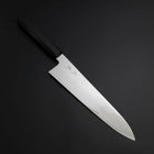 Gyuto Silver Steel #3 Miroir Honyaki Manche en Buffle et Ébène 240mm-[Musashi]-[Couteaux de cuisine japonais]